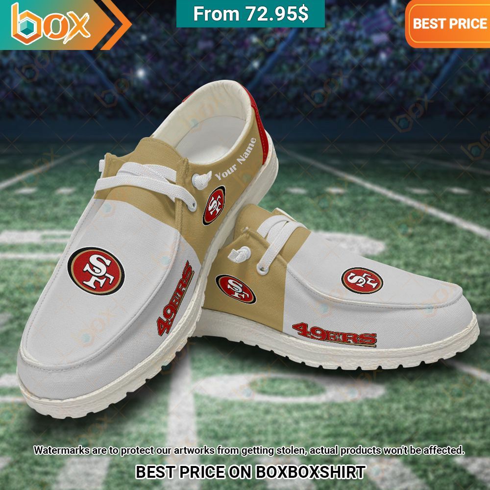 Custom San Francisco 49ers Hey Dude Shoes Cool DP