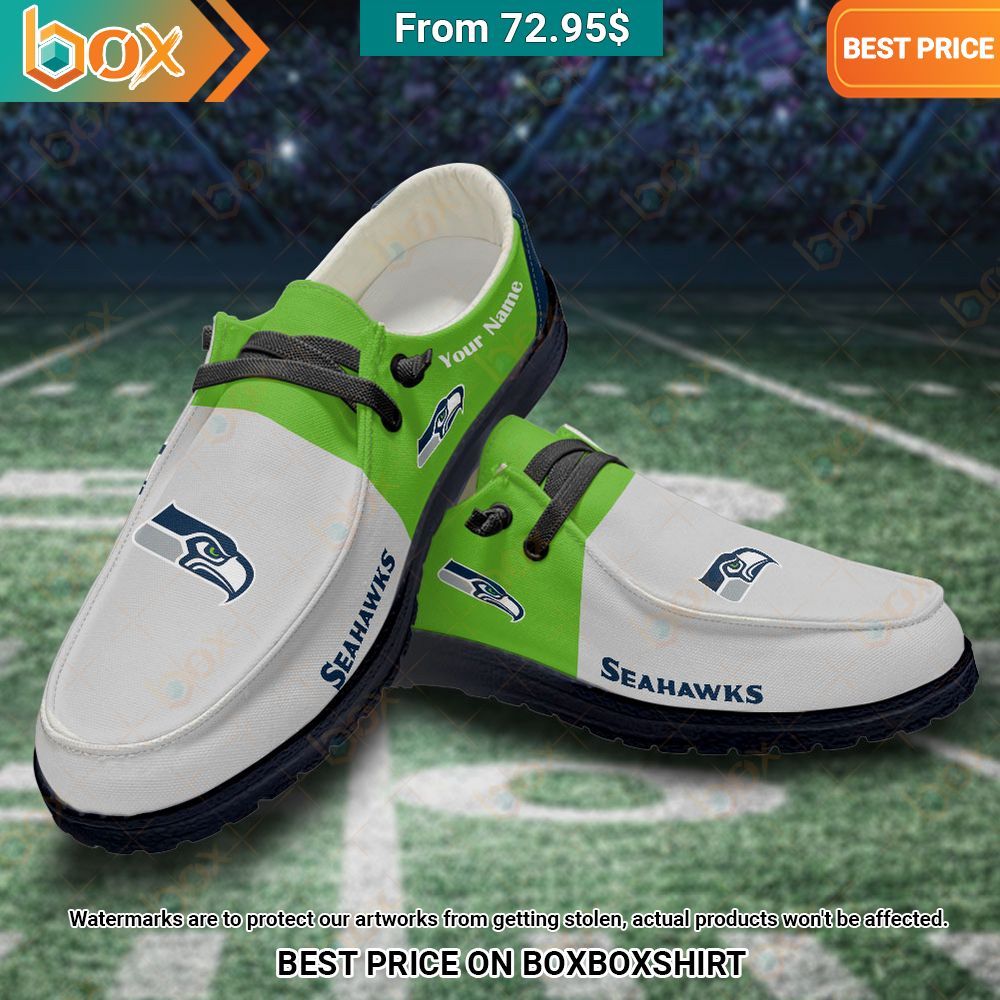 Custom Seattle Seahawks Hey Dude Shoes Wow! This is gracious