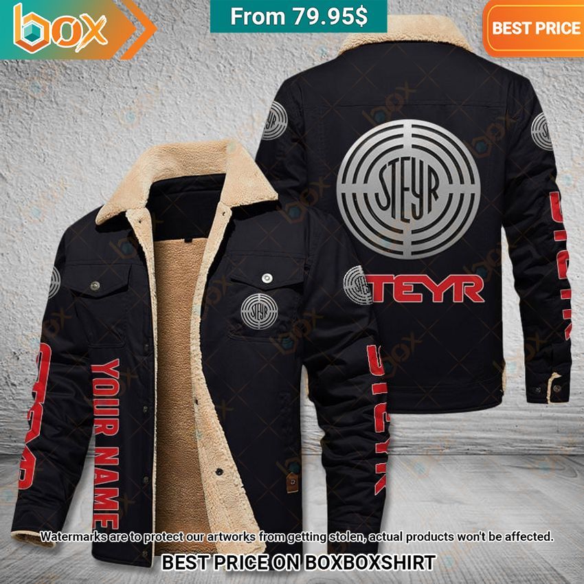 Custom Steyr Fleece Leather Jacket Have you joined a gymnasium?