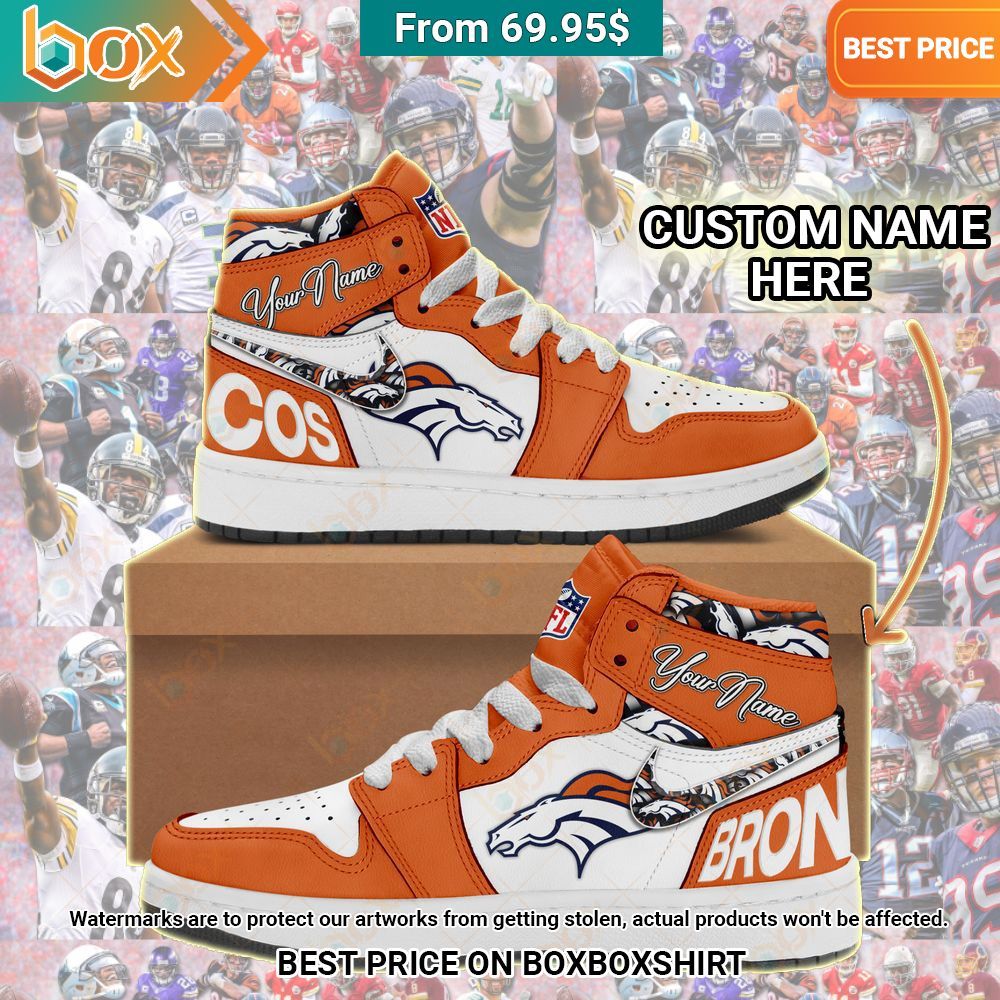 Denver Broncos Nike Air Jordan 1 Sneaker Hey! Your profile picture is awesome