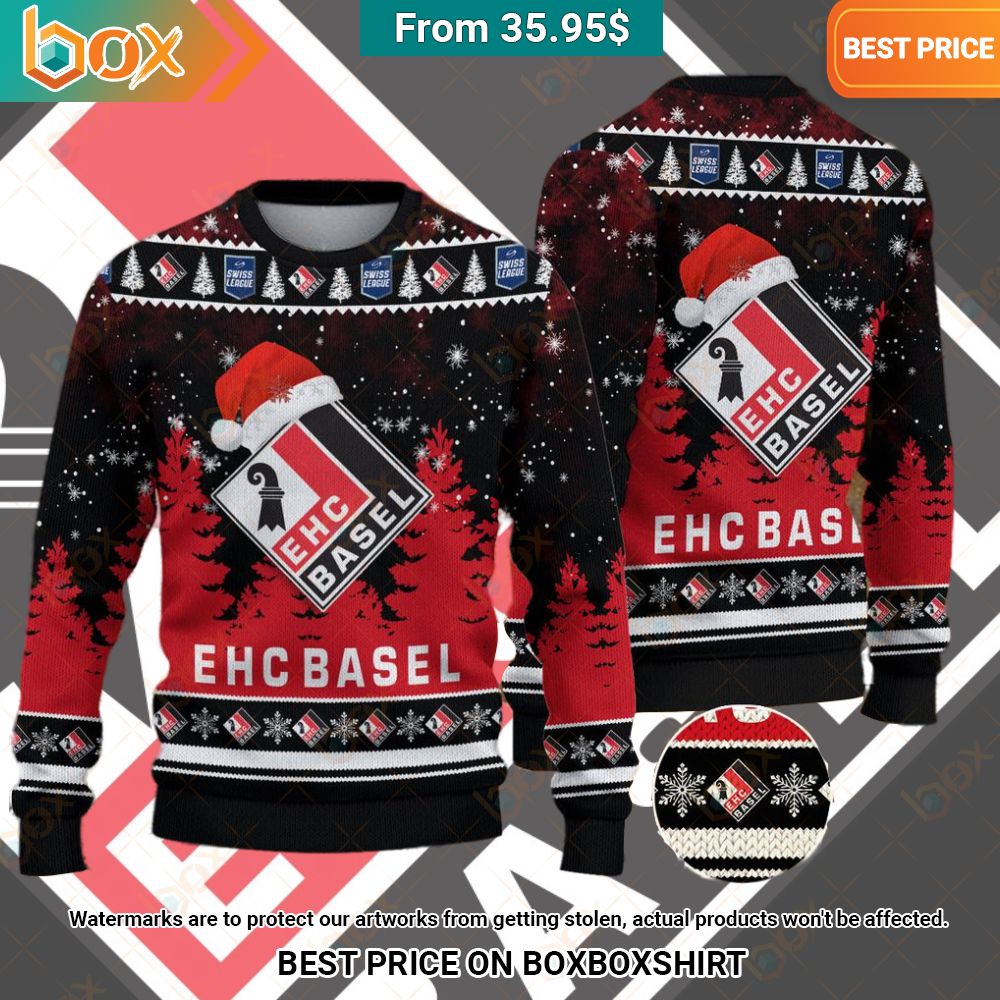 EHC Basel Christmas Sweater Heroine