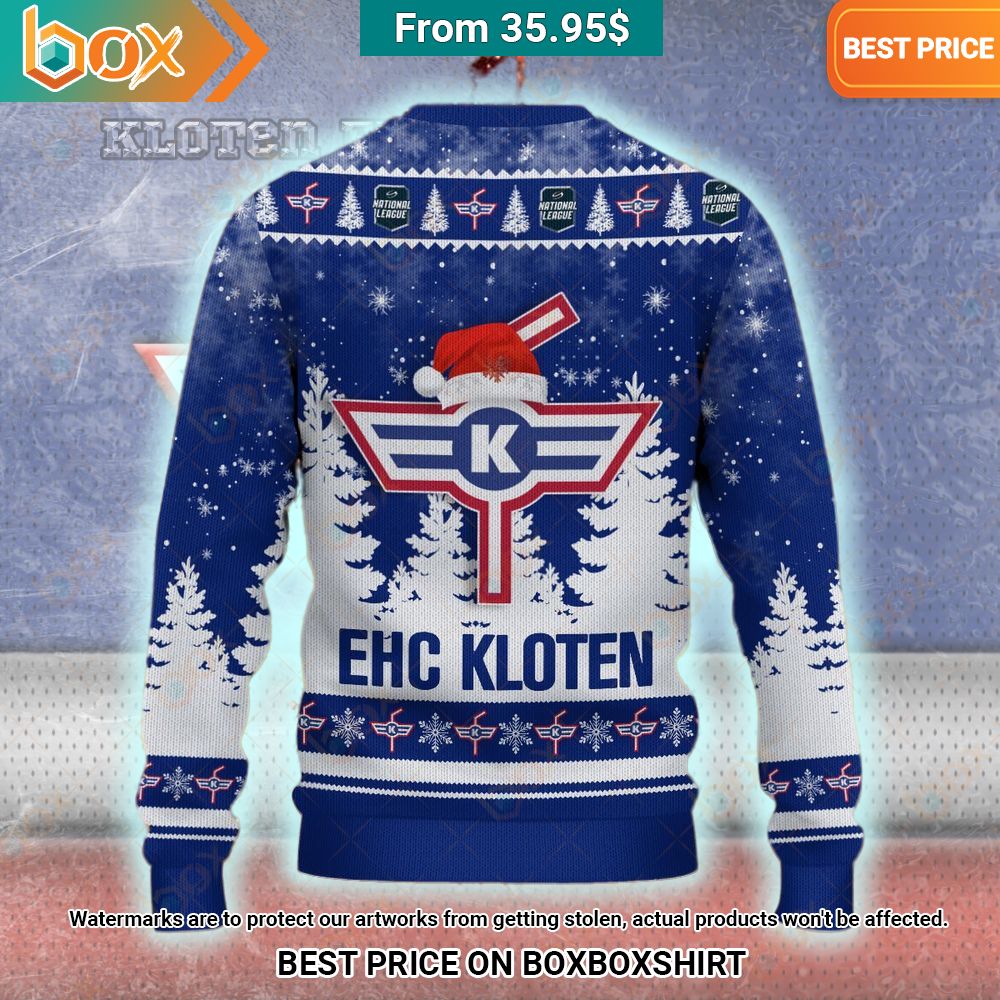 EHC Kloten Christmas Sweater Out of the world