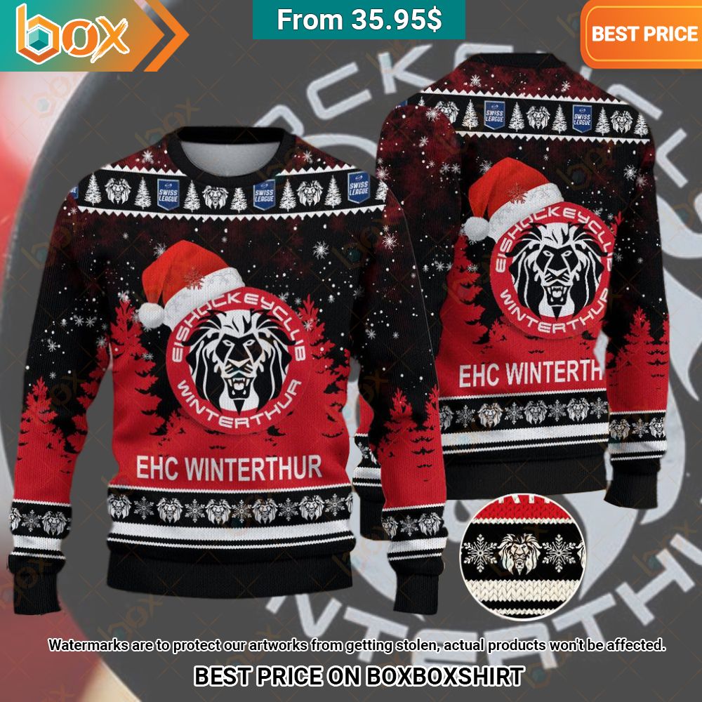 EHC Winterthur Christmas Sweater Wow! This is gracious