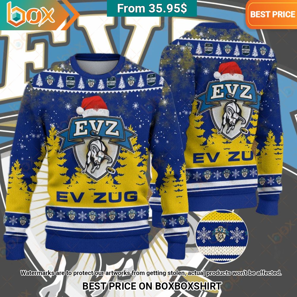 EV Zug Christmas Sweater Bless this holy soul, looking so cute