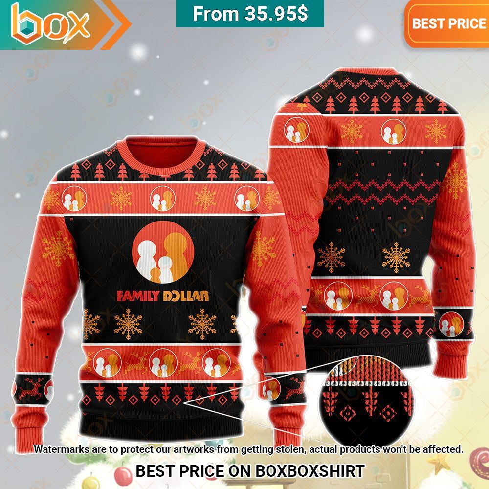 Family Dollar Christmas Sweater, Hoodie Amazing Pic