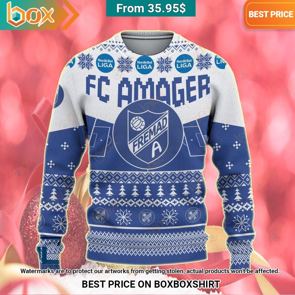 FC Amager Christmas Sweater You look elegant man