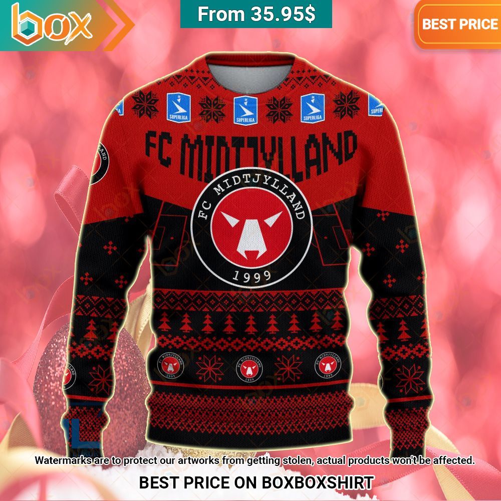 FC Midtjylland Christmas Sweater Speechless