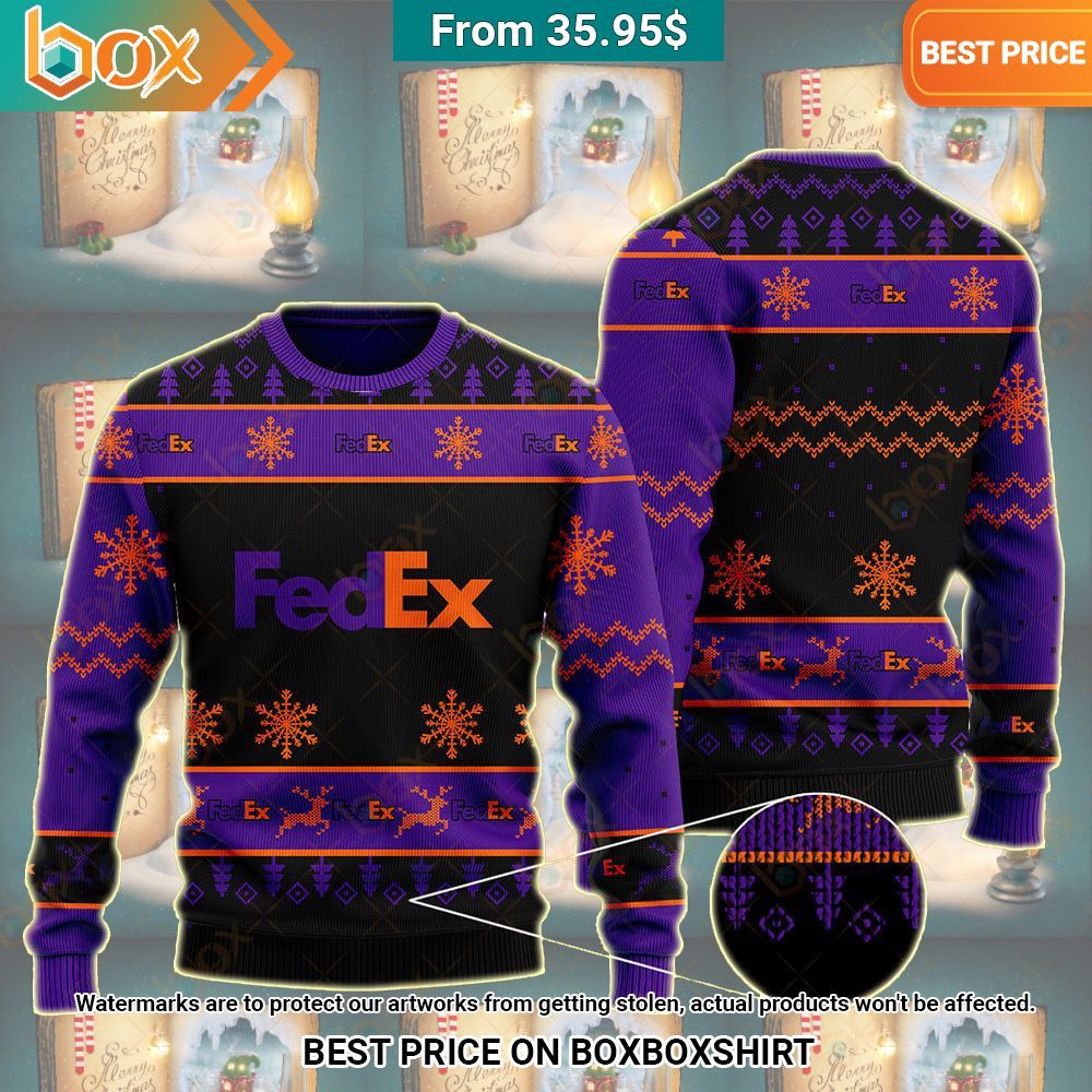 FedEx Christmas Sweater, Hoodie You look too weak