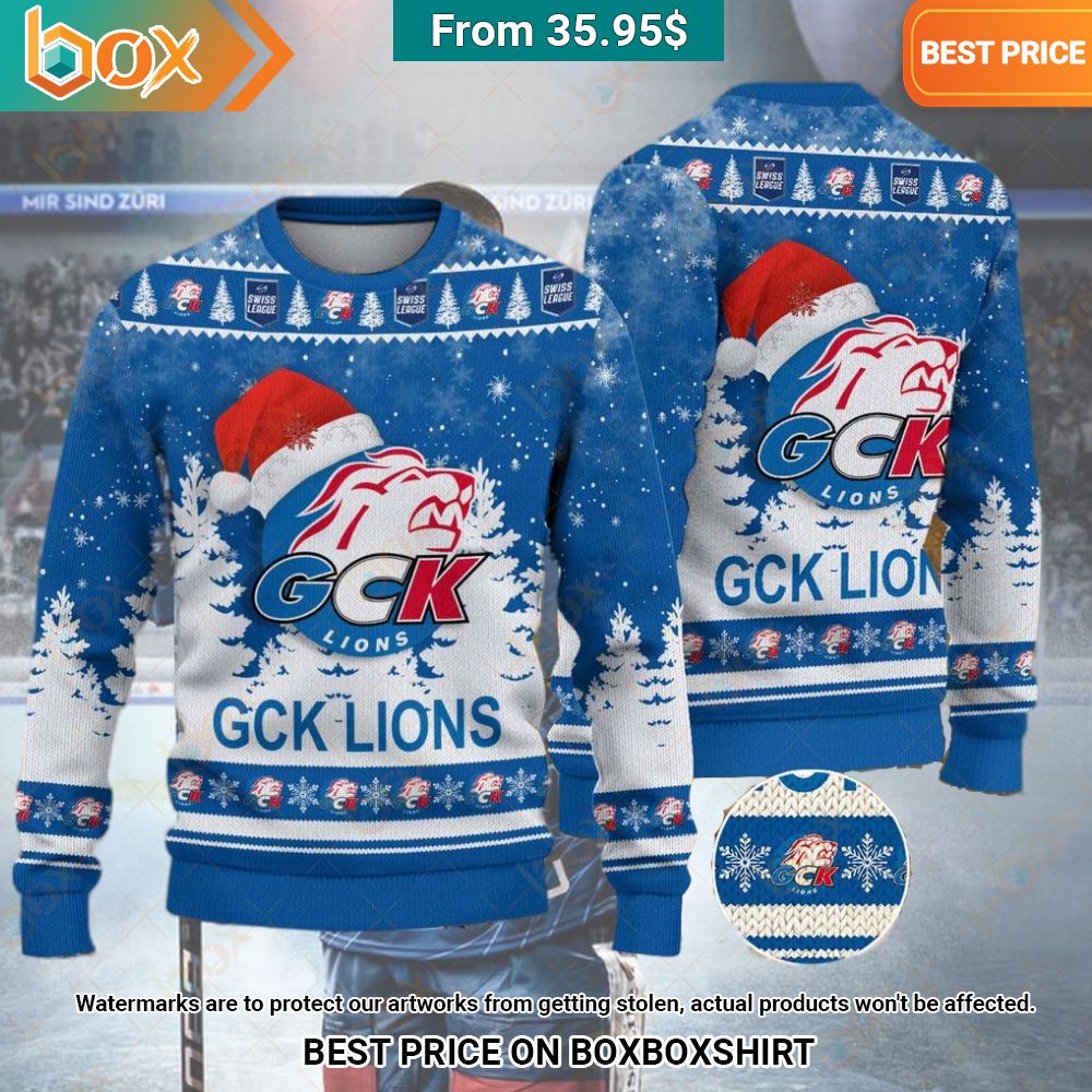 GCK Lions Christmas Sweater My friend and partner