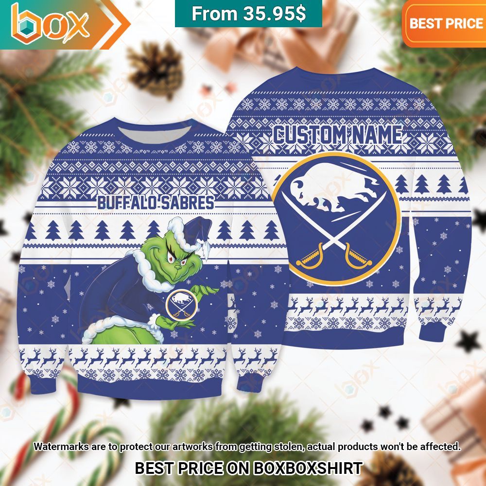 Grinch Buffalo Sabres Sweater Have you joined a gymnasium?