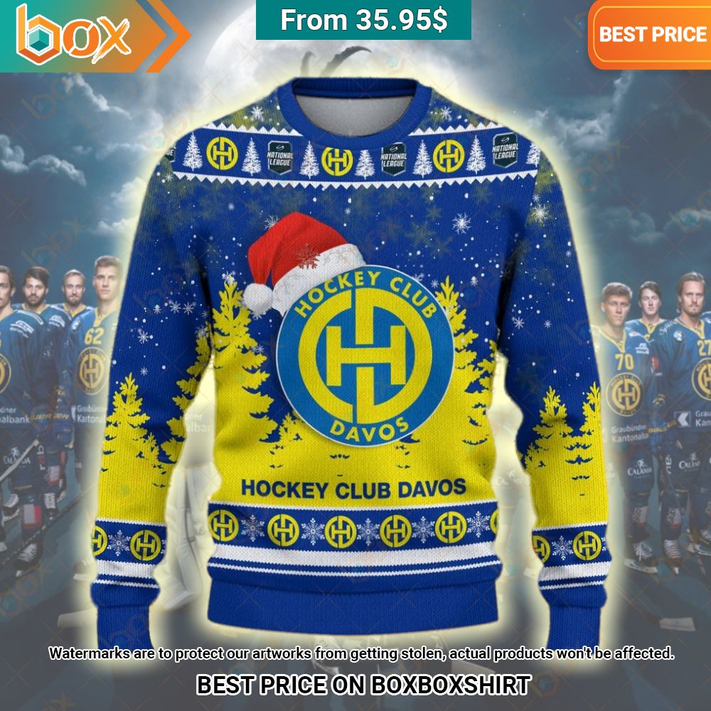 HC Davos Christmas Sweater Sizzling