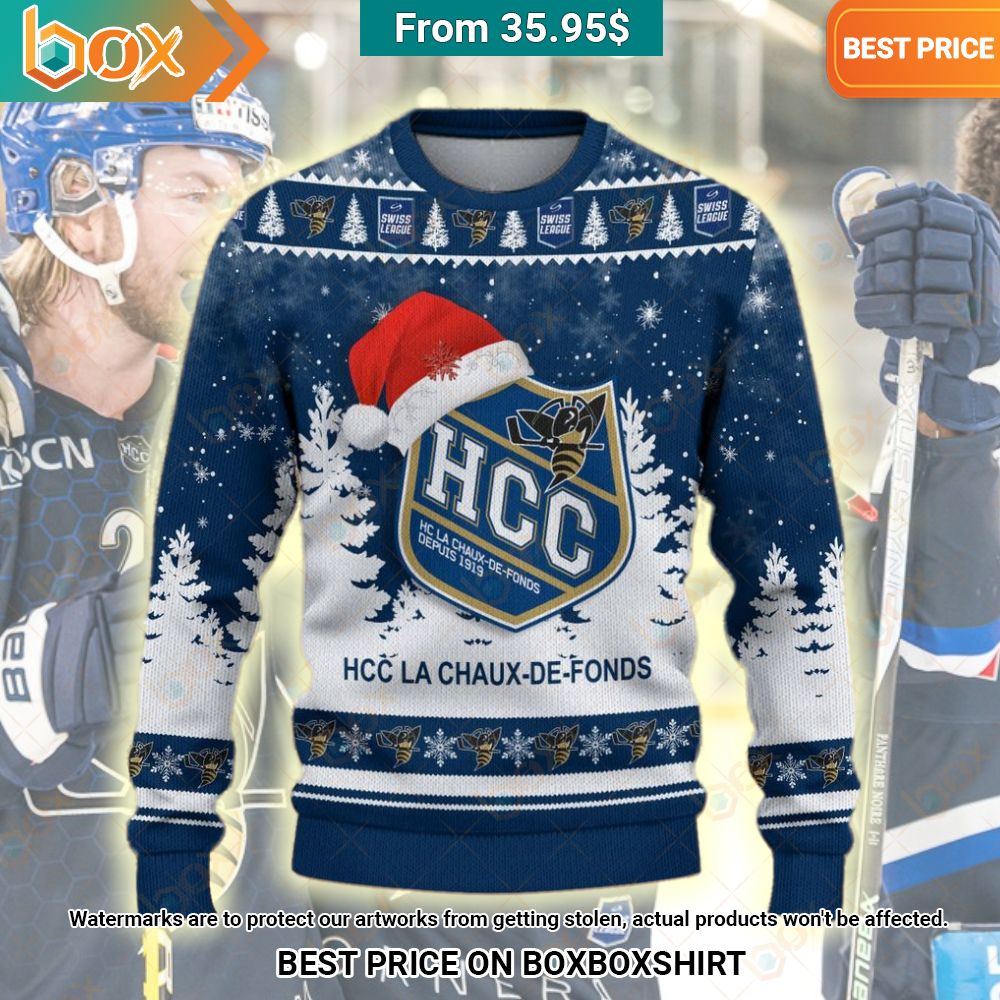 HC La Chaux de Fonds Christmas Sweater You always inspire by your look bro