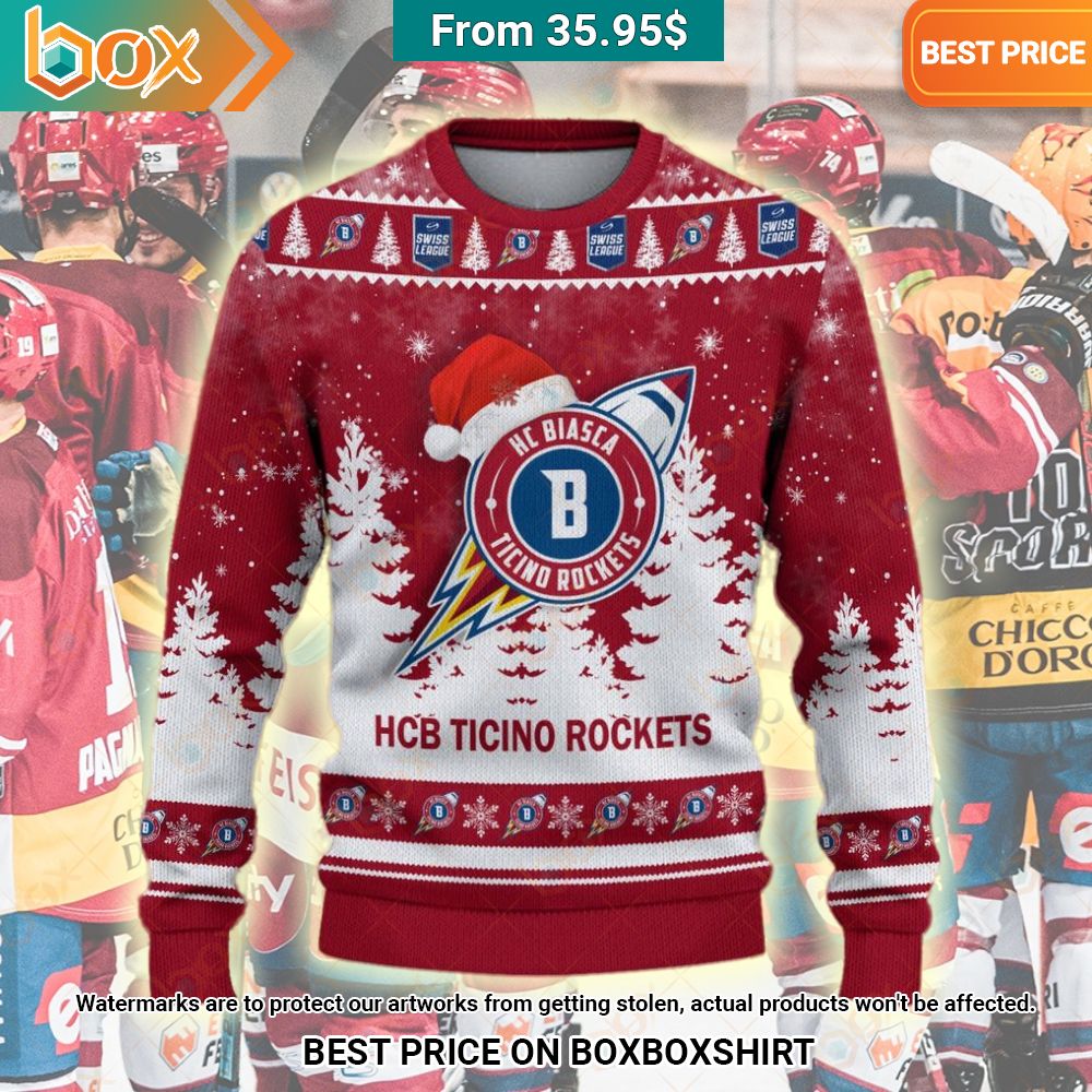 HCB Ticino Rockets Christmas Sweater I like your dress, it is amazing