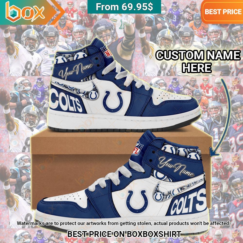 Indianapolis Colts Nike Air Jordan 1 Sneaker You are always best dear