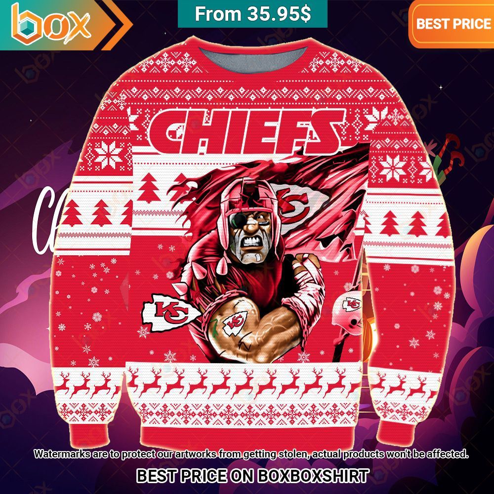 Kansas City Chiefs Flag Christmas Sweater You are always best dear