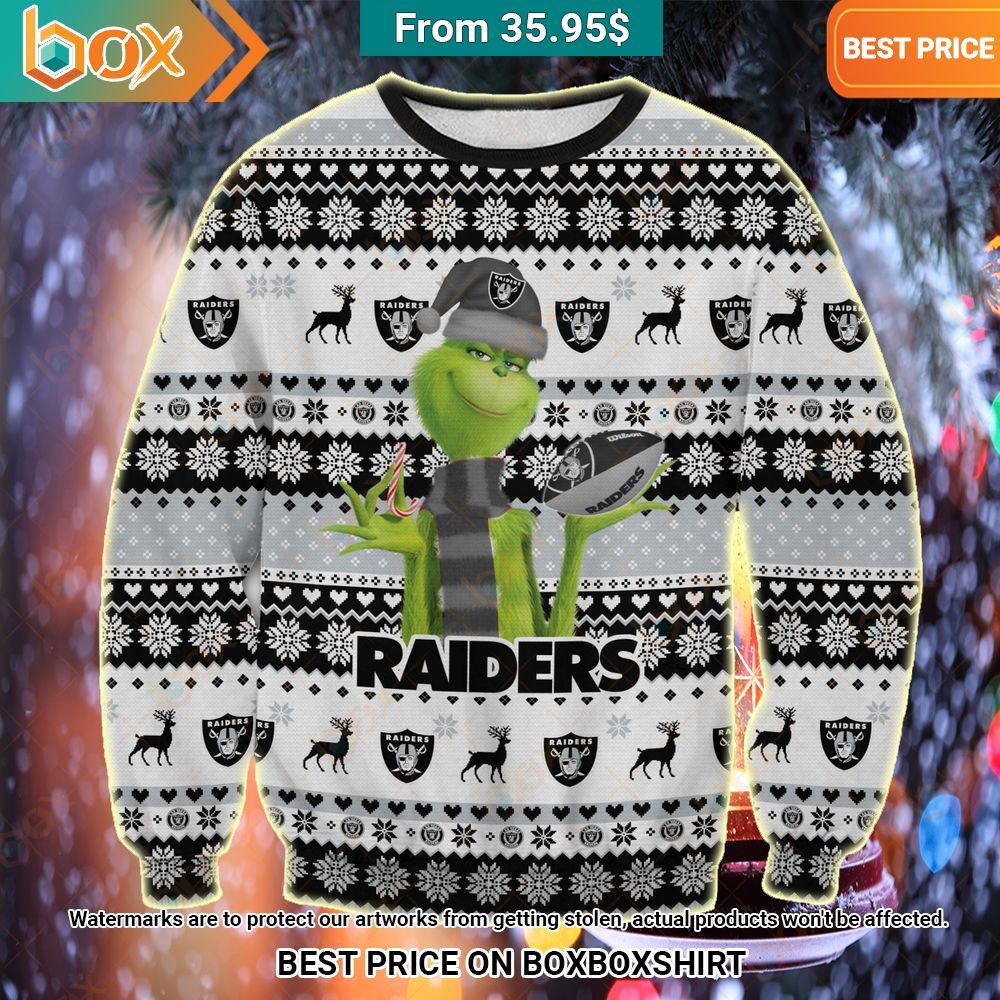 Las Vegas Raiders The Grinch Sweater You are always amazing