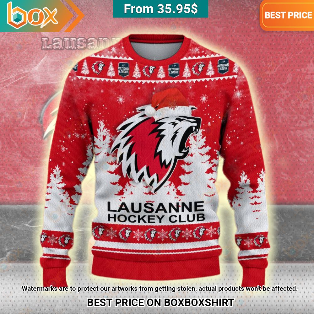 Lausanne Hockey Club Christmas Sweater Nice elegant click