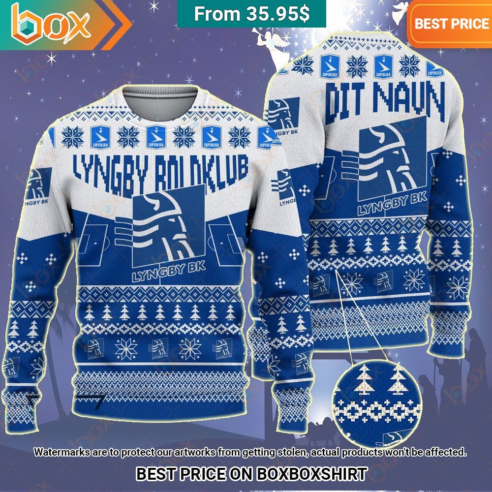 Lyngby Boldklub Christmas Sweater Sizzling