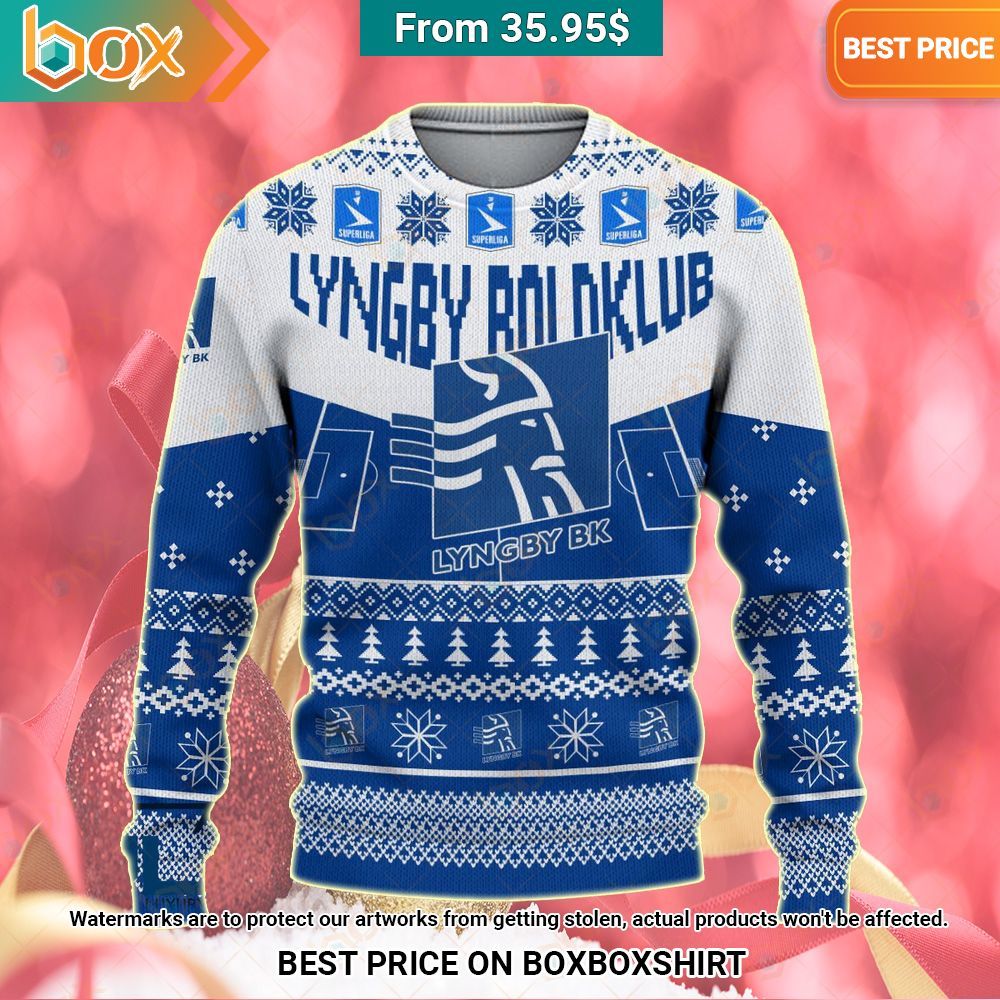 Lyngby Boldklub Christmas Sweater Speechless