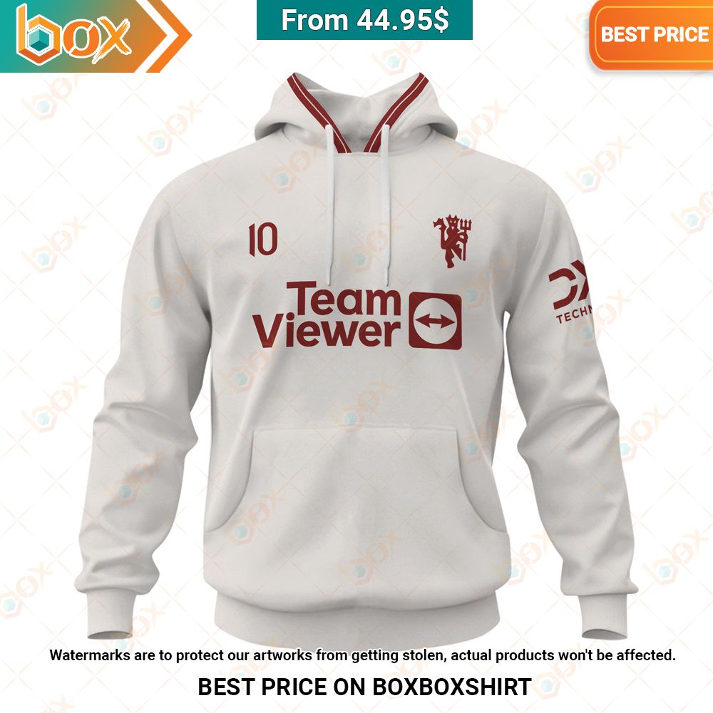 Manchester United Marcus Rashford Hoodie Nice place and nice picture