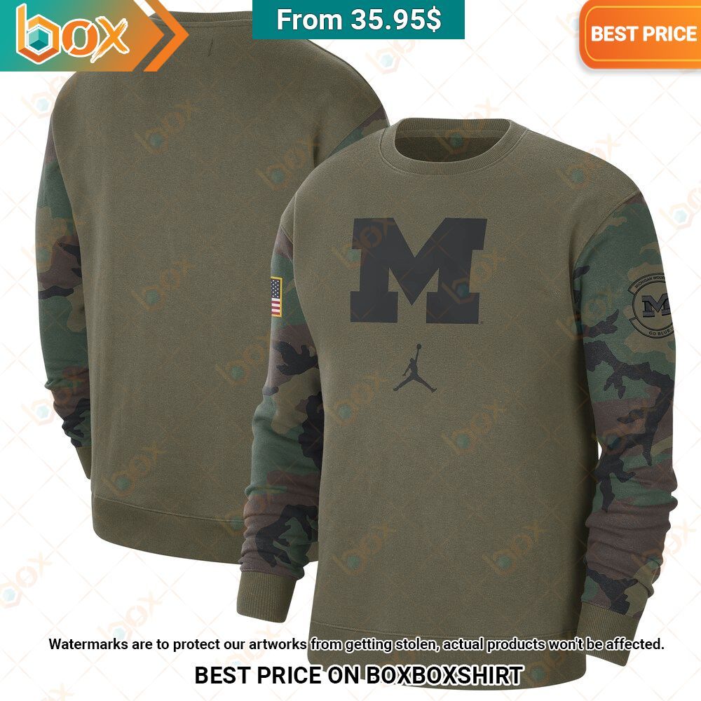 Michigan Wolverines Jordan Brand Sweatshirt Trending picture dear