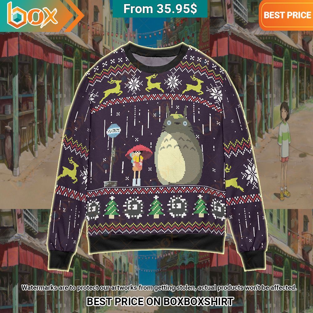 My Neighbor Totoro Christmas Sweater Royal Pic of yours