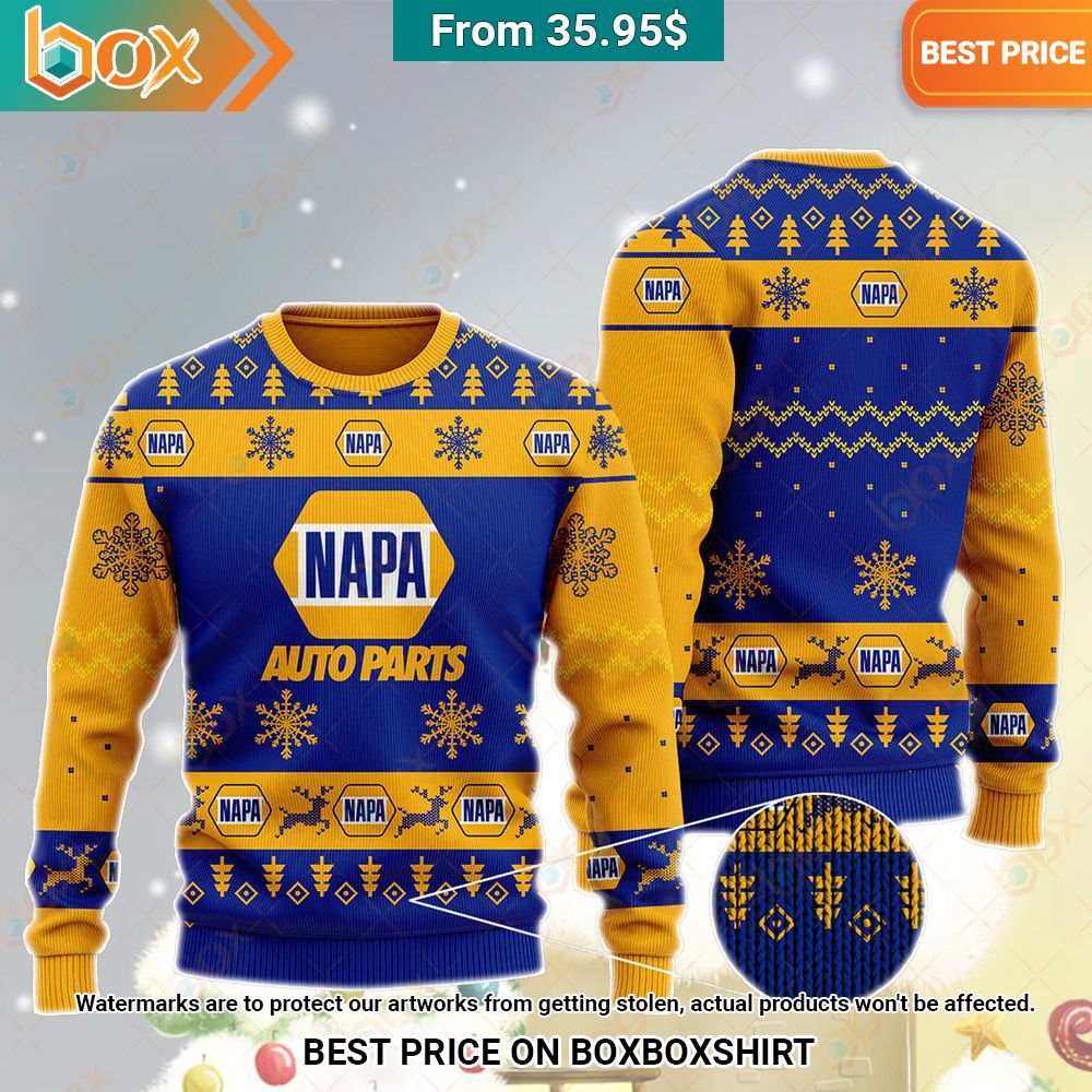 NAPA Auto Parts Christmas Sweater, Hoodie Stand easy bro