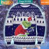 New England Patriots Grinch Christmas Sweater I am in love with your dress