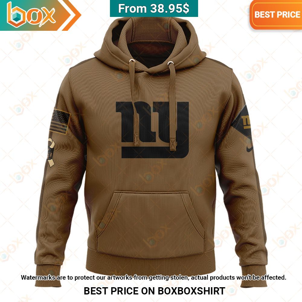 New York Giants Salute to Service Veterans Pullover Hoodie Nice photo dude
