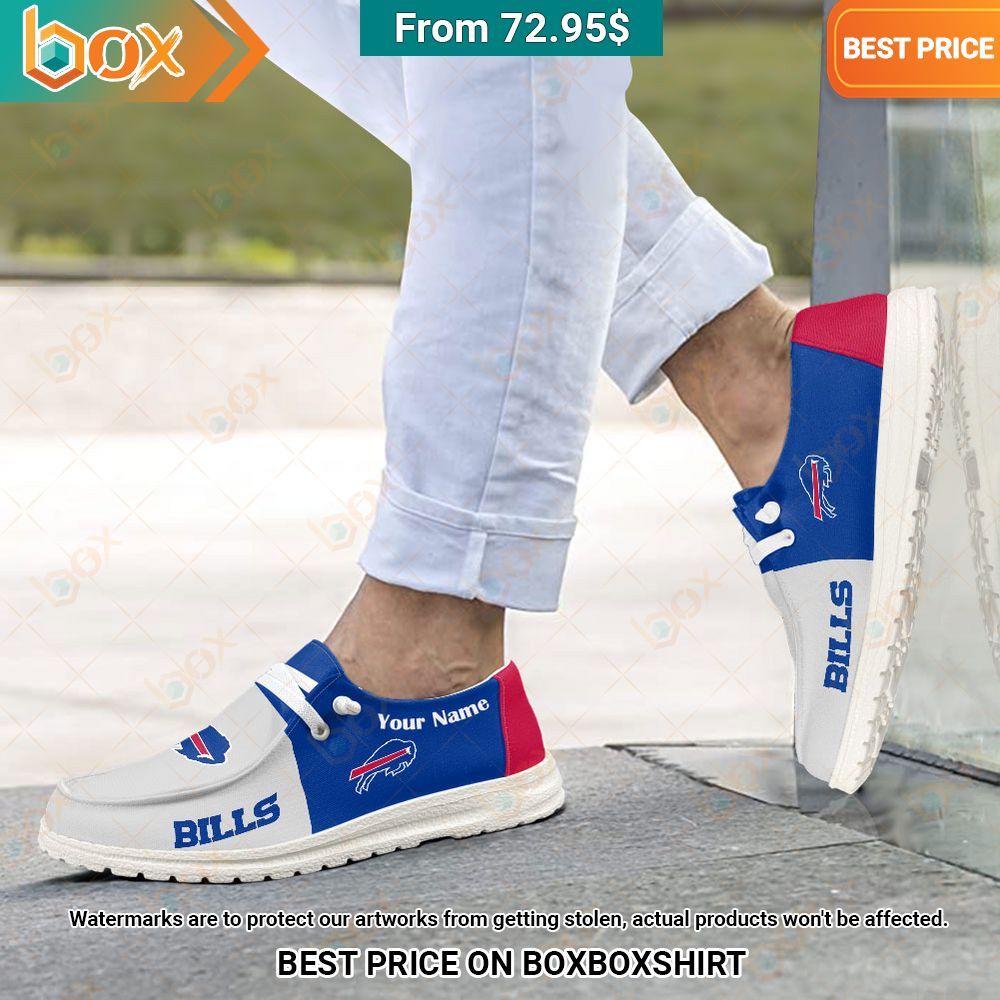 Personalized Buffalo Bills Hey Dude Shoes I like your hairstyle