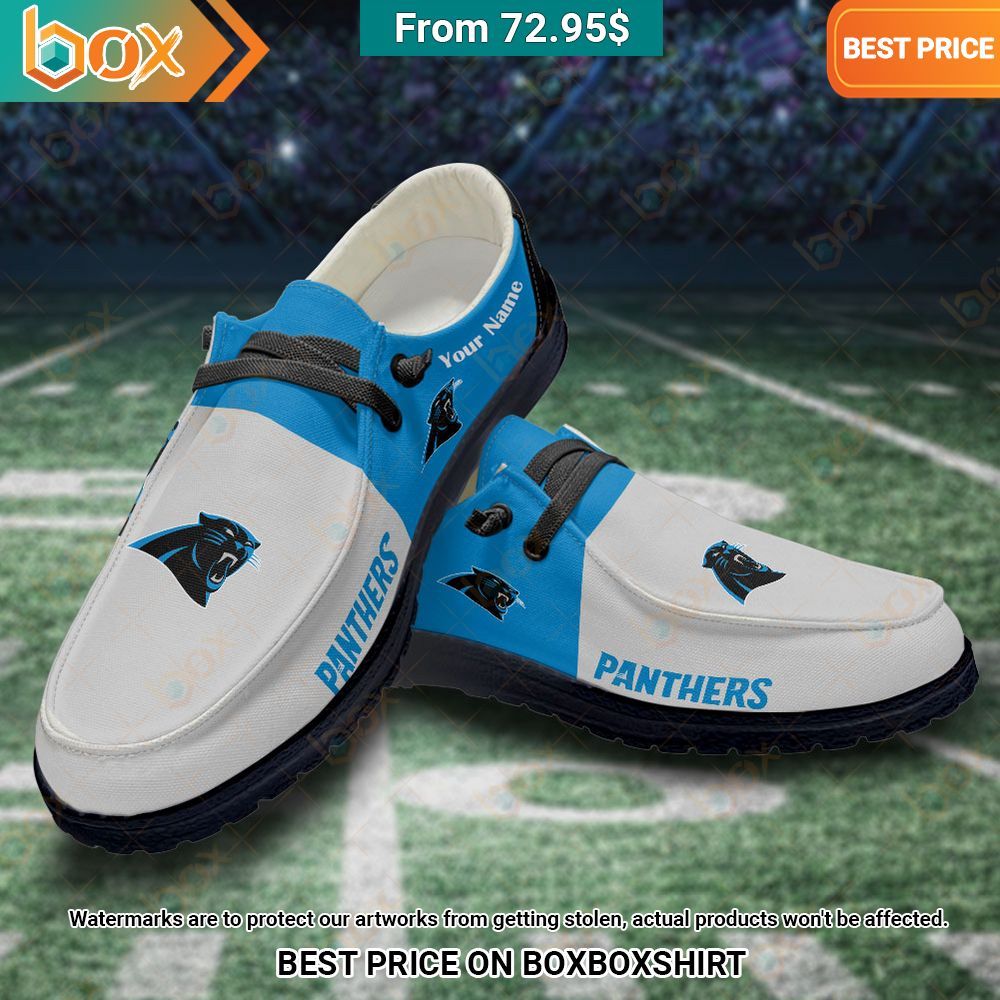 Personalized Carolina Panthers Hey Dude Shoes Best click of yours
