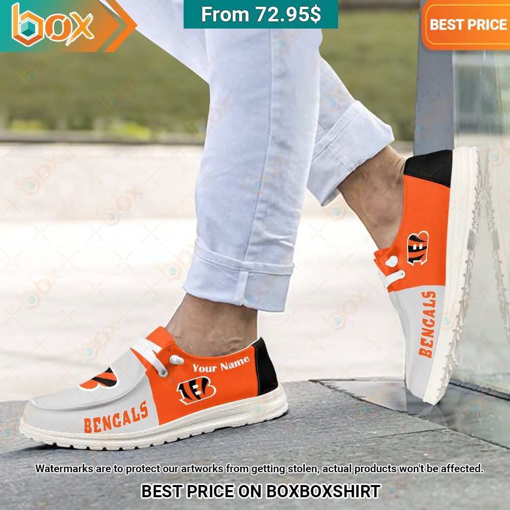 Personalized Cincinnati Bengals Hey Dude Shoes Best picture ever