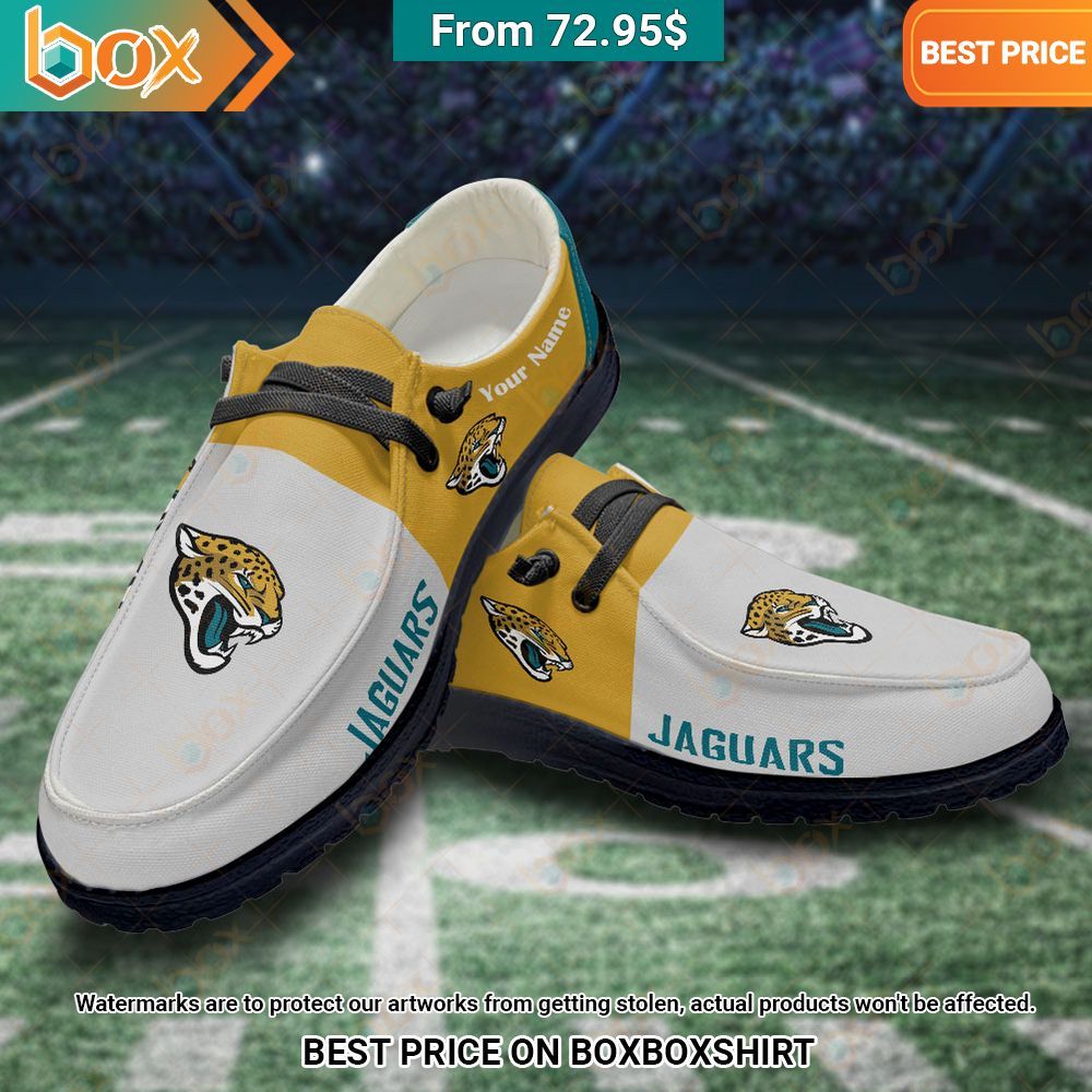 Personalized Jacksonville Jaguars Hey Dude Shoes Elegant and sober Pic