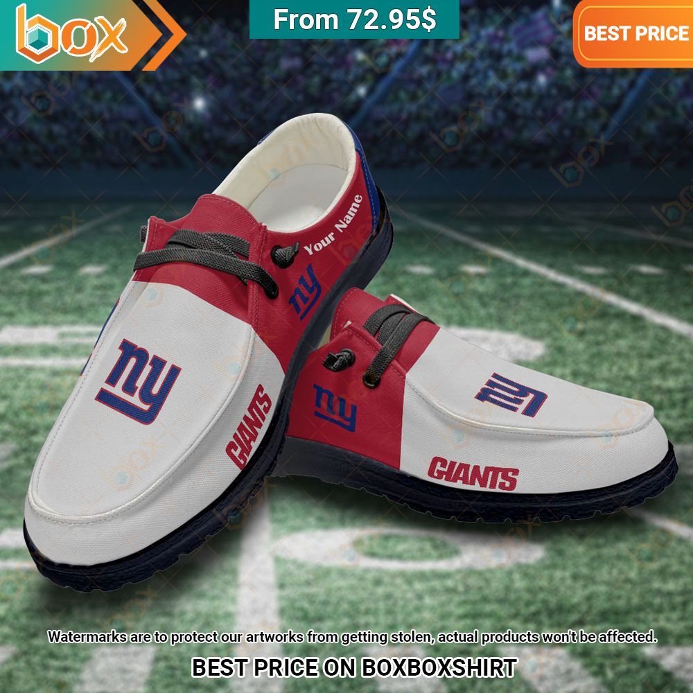 Personalized New York Giants Hey Dude Shoes My favourite picture of yours