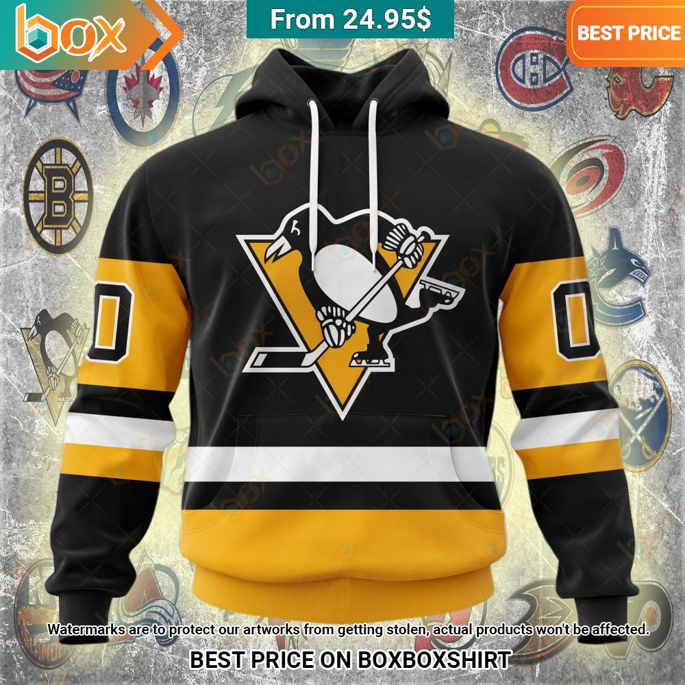 Pittsburgh Penguins Custom Hoodie You look handsome bro