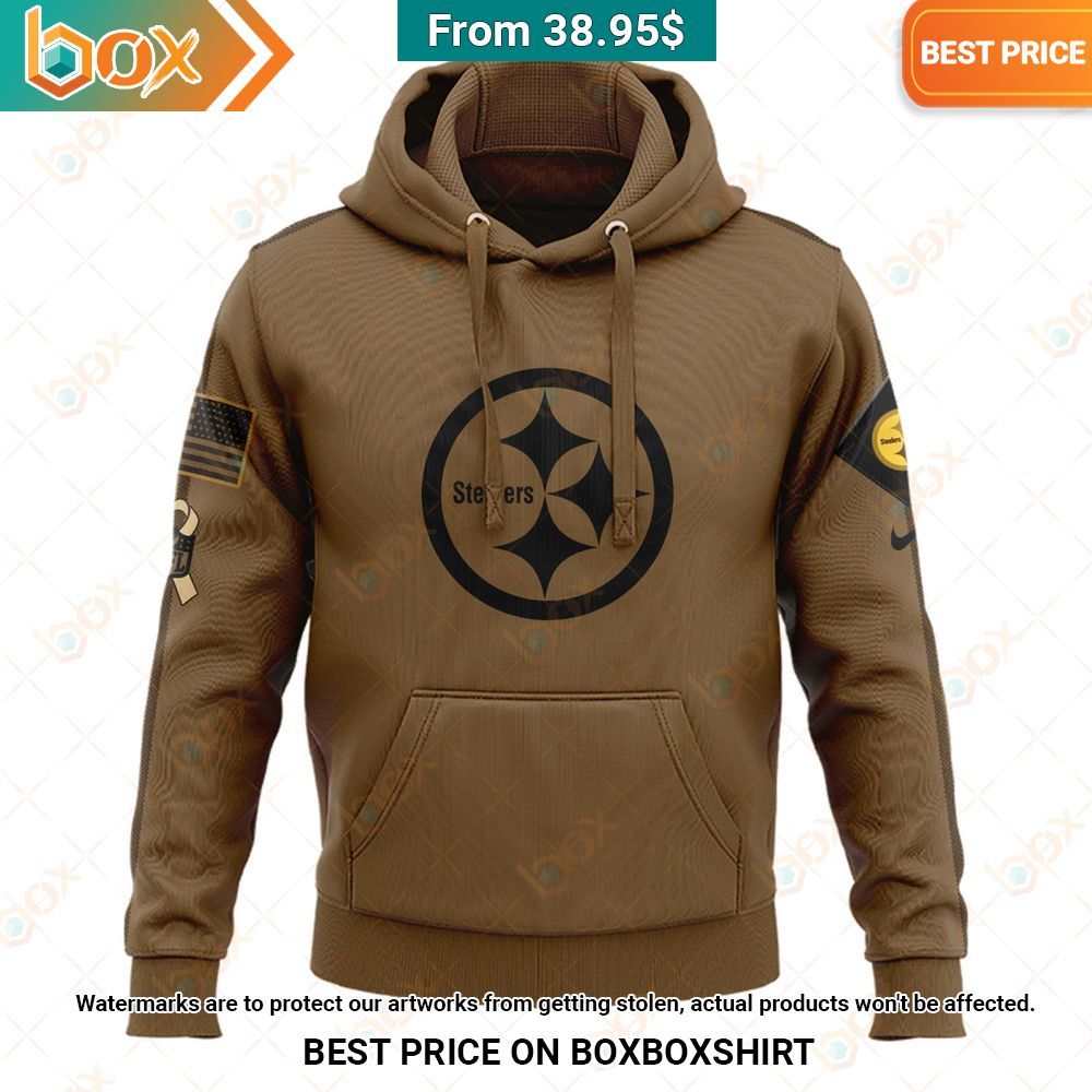 Pittsburgh Steelers Salute to Service Veterans Pullover Hoodie Stunning