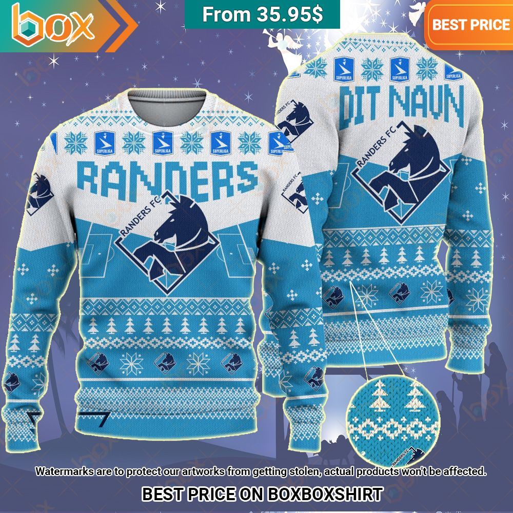 Randers FC Christmas Sweater How did you always manage to smile so well?
