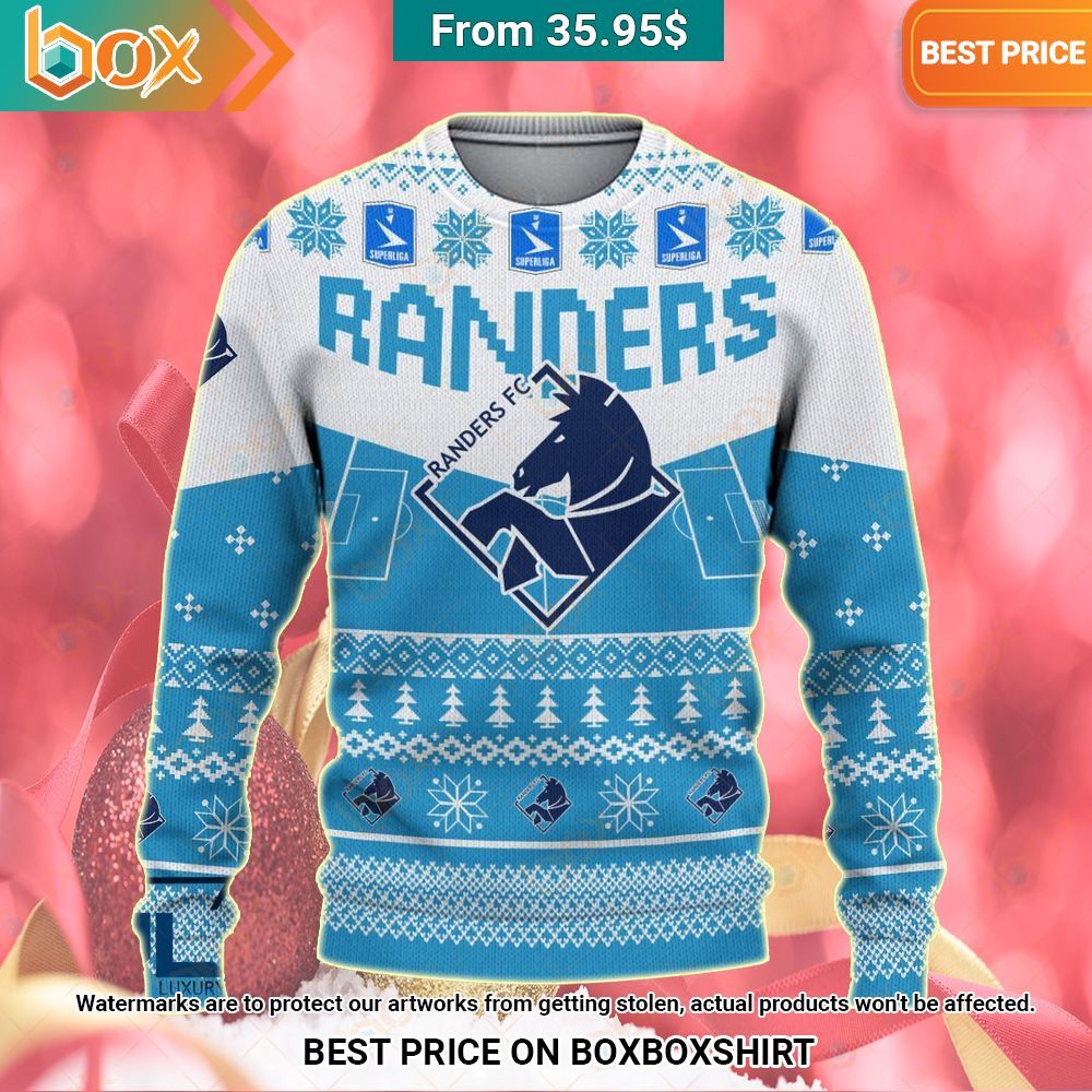 Randers FC Christmas Sweater You look insane in the picture, dare I say