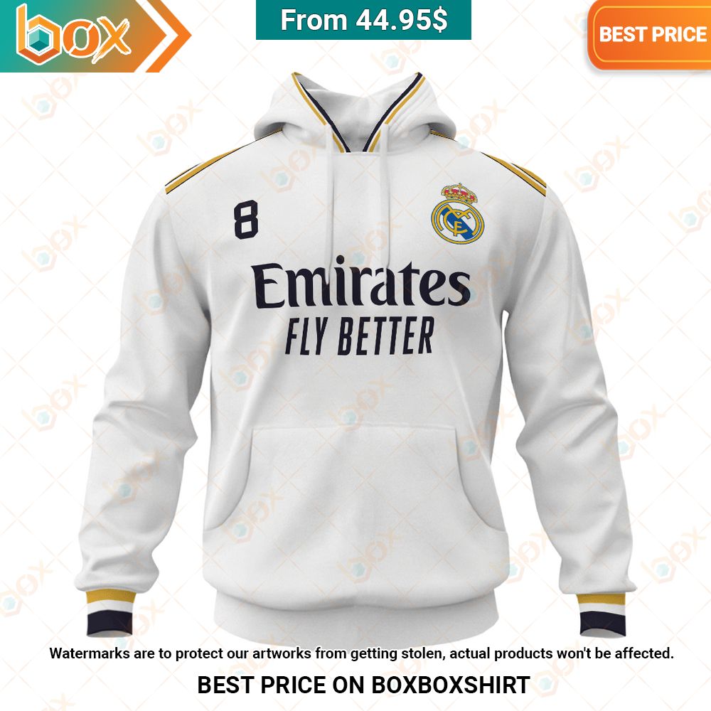 Real Madrid Toni Kroos 3D Hoodie This is awesome and unique