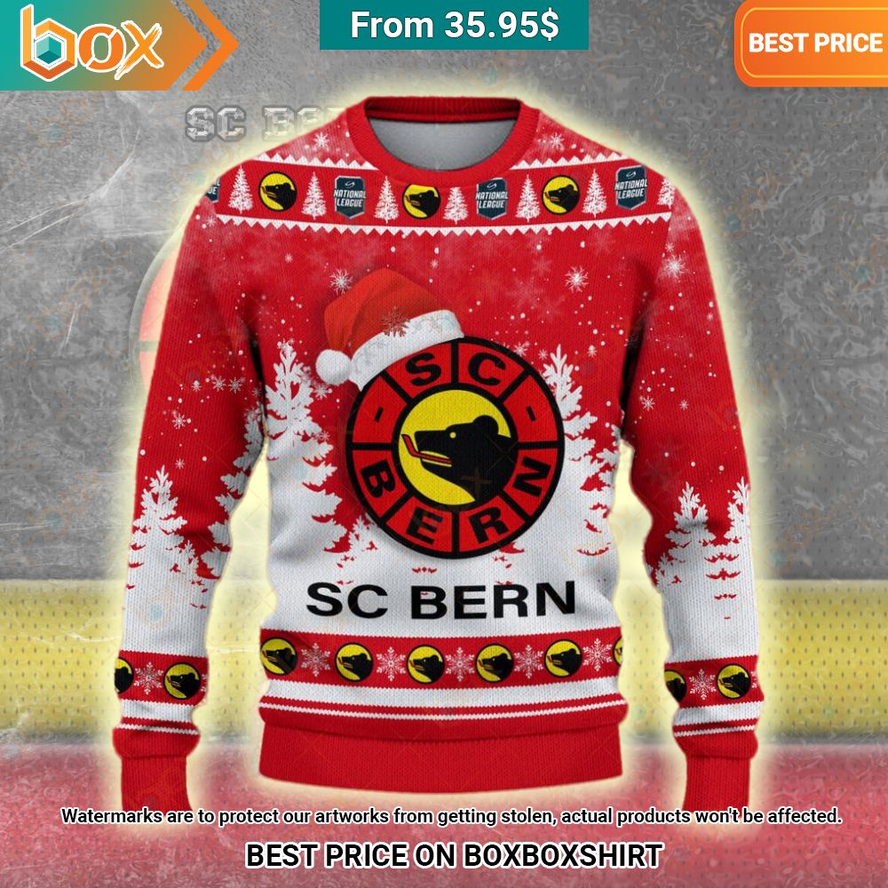 SC Bern Christmas Sweater Nice shot bro