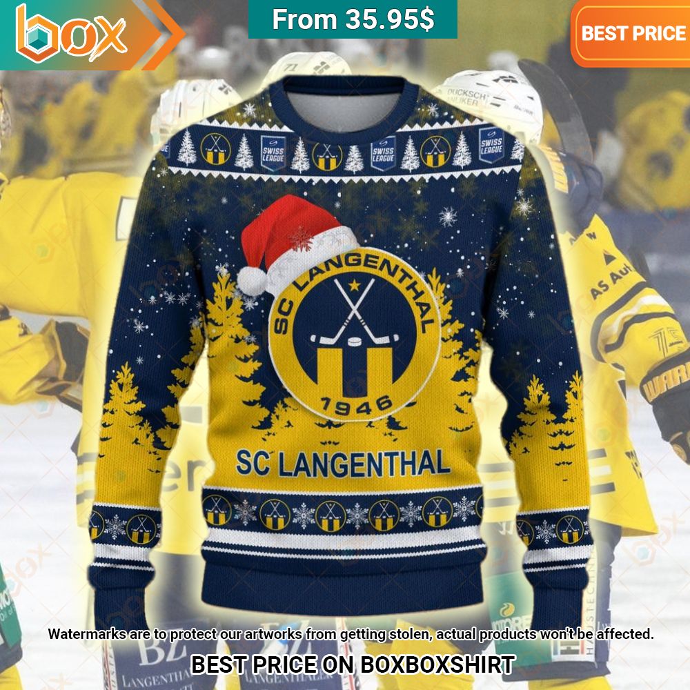 SC Langenthal Christmas Sweater Wow! What a picture you click