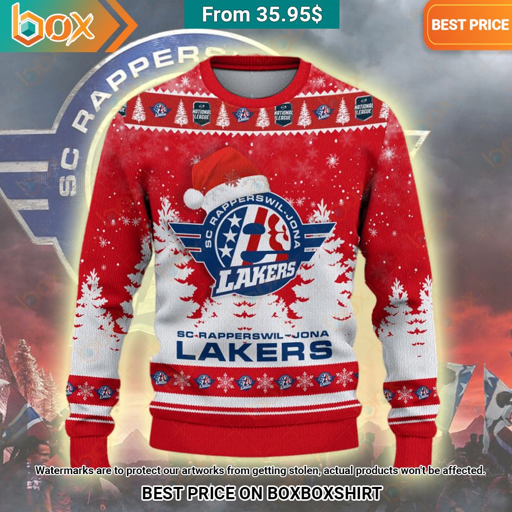 SC Rapperswil Jona Lakers Christmas Sweater Rejuvenating picture