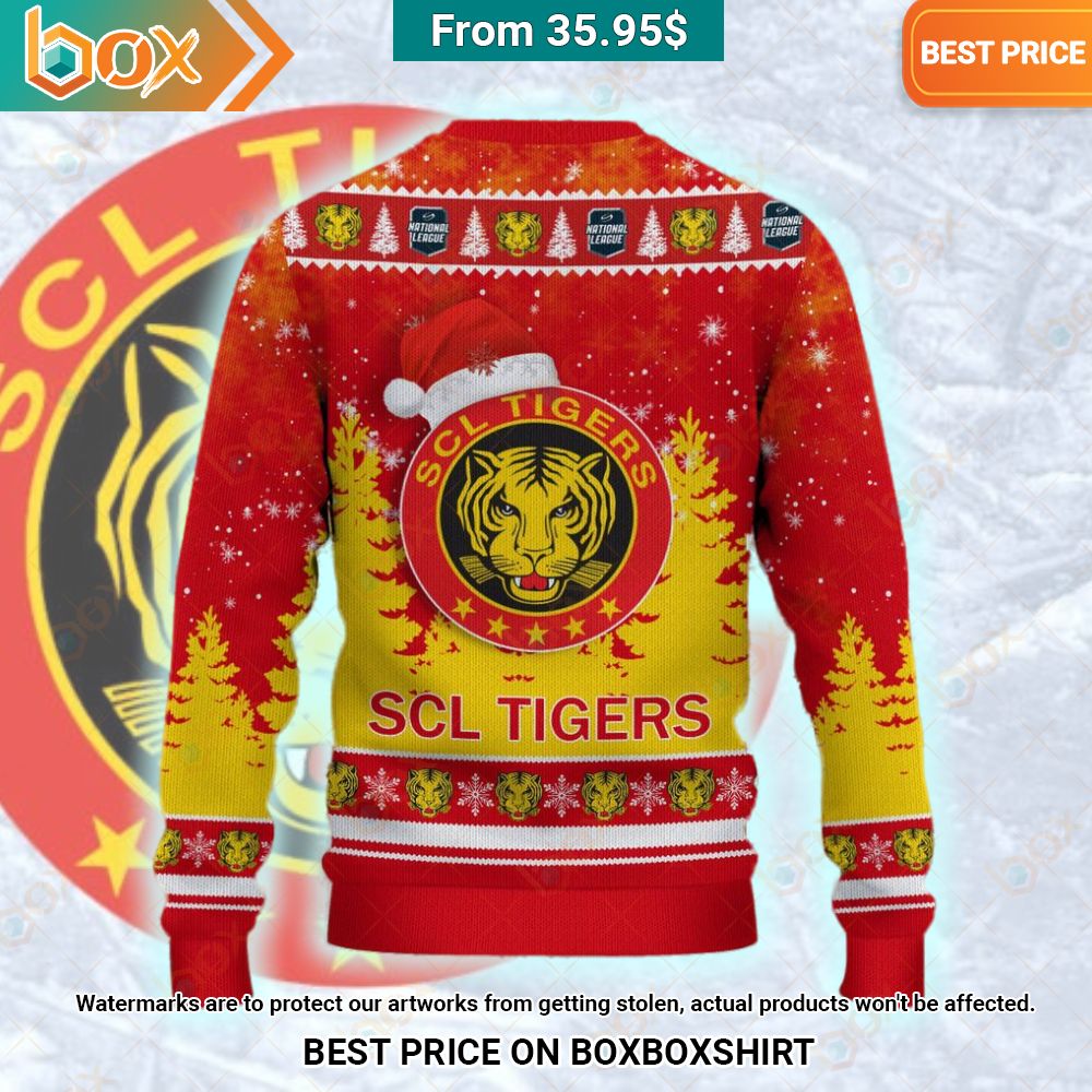 SCL Tigers Christmas Sweater Awesome Pic guys