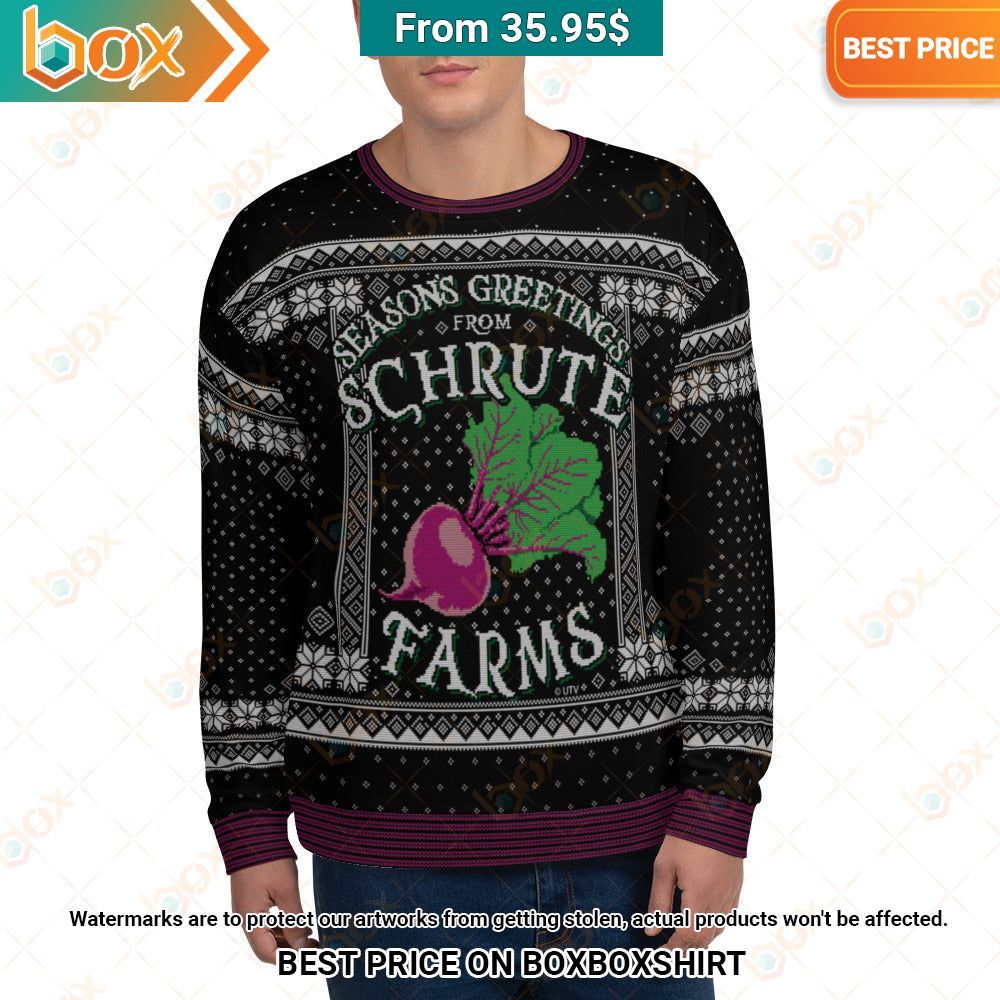 Seasons Greetings from Schrute Farms Sweater Heroine