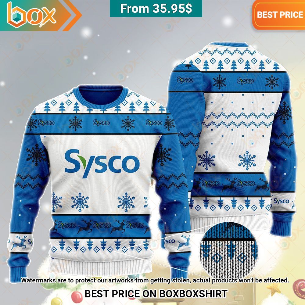 Sysco Christmas Sweater, Hoodie Lovely smile