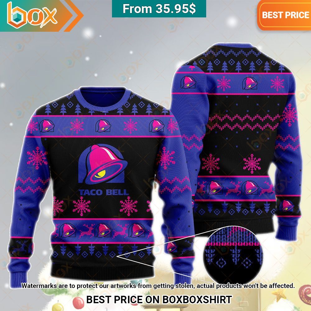 Taco Bell Christmas Sweater, Hoodie This is your best picture man
