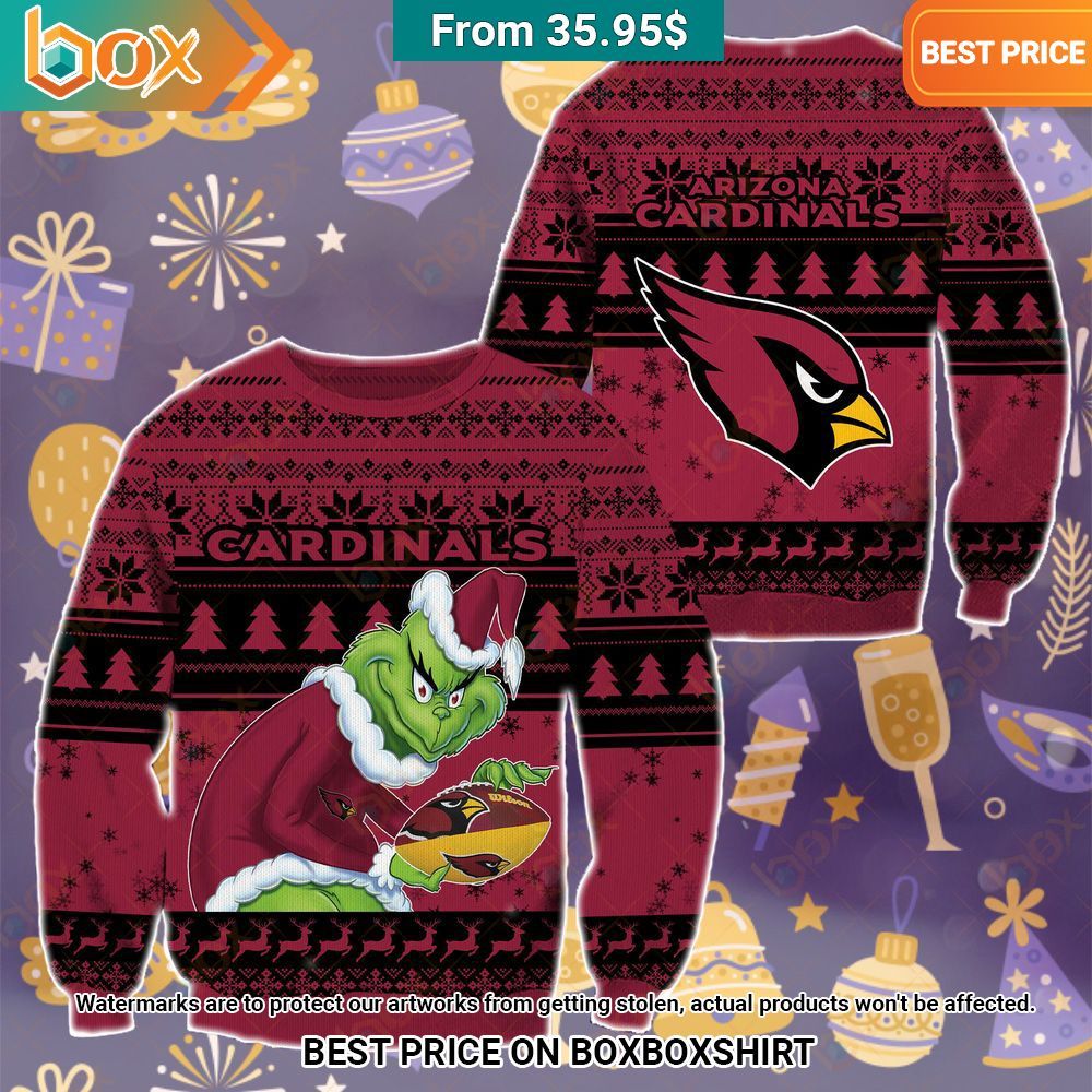 The Grinch Christmas Arizona Cardinals Sweater Loving, dare I say?