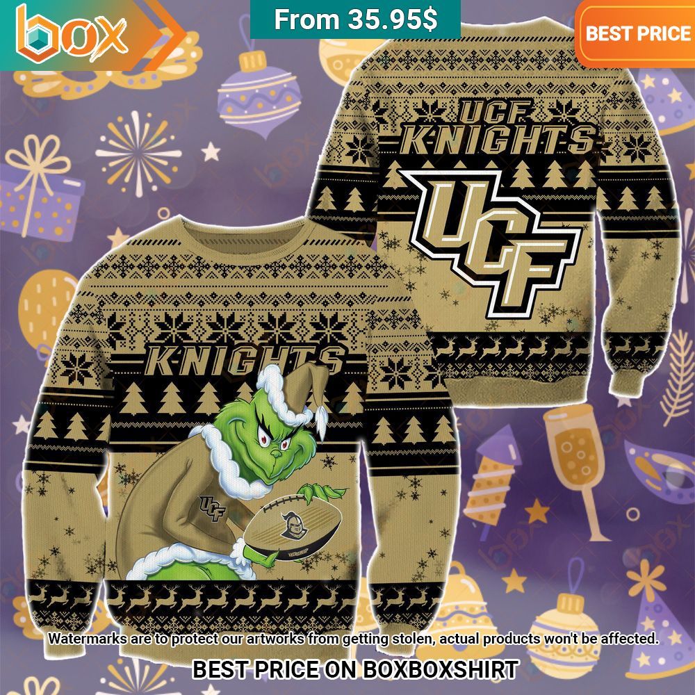 The Grinch Christmas UCF Knights Sweater Is this your new friend?