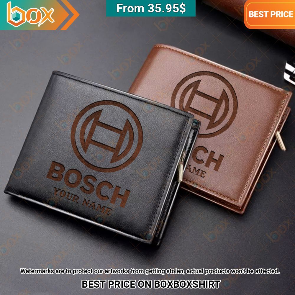 Tools Bosch Custom Leather Wallet You tried editing this time?