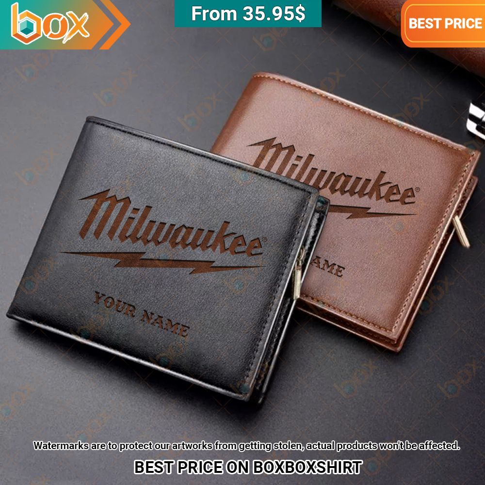 Tools Milwaukee Custom Leather Wallet You are always best dear